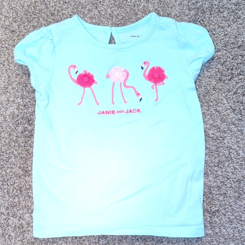 J&J flamingo tee 3t